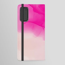 Pink Gradient Print Pastel Android Wallet Case