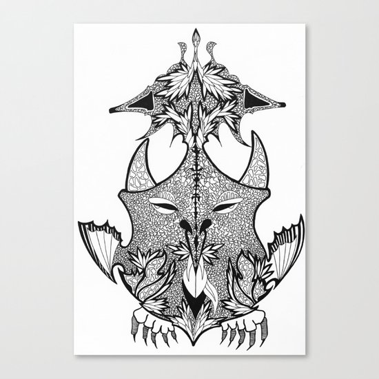 Creature Canvas Print