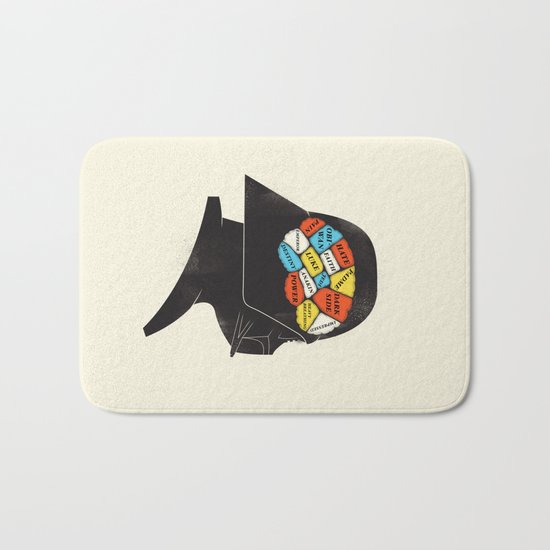 Vader Phrenology Bath Mat