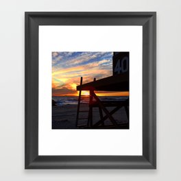 One Step at a Time Framed Art Print