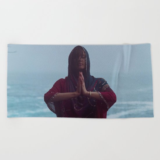 Torrid Calm Beach Towel