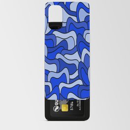 Abstract pattern - blue. Android Card Case