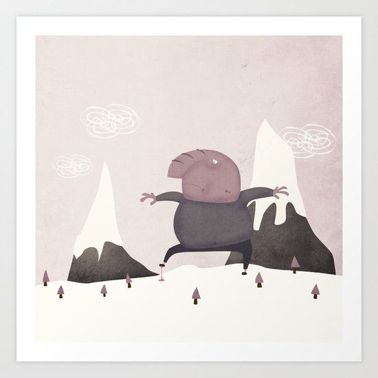 pestiferous gum trees Art Print