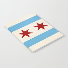 Chicago Flag Notebook