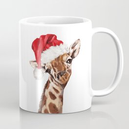 Christmas Giraffe Mug