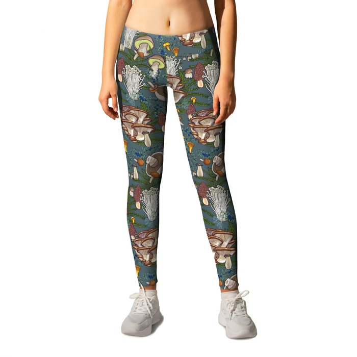 mushroom forest Leggings