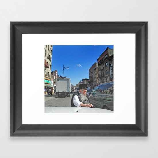 Rabbi Framed Art Print