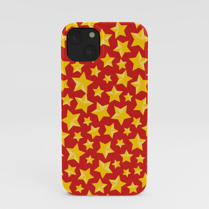 Shiny Stars Pattern iPhone Case
