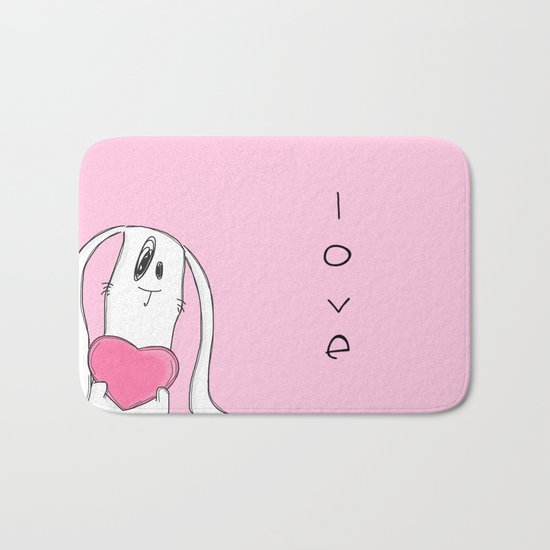 LOVE Bath Mat