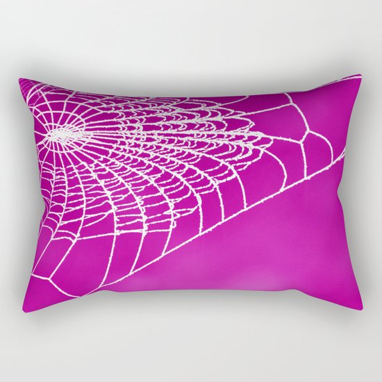 FUCHSIA WEB Rectangular Pillow