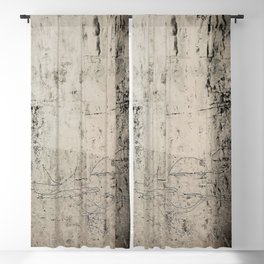 Abstract gray Blackout Curtain