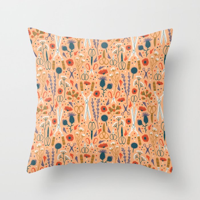 In The Meadow Throw Pillow