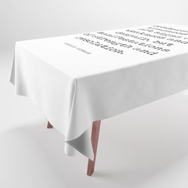 Tenderness and kindness - Kahlil Gibran Quote - Literature - Typewriter Print 1 Tablecloth