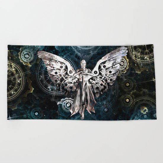 Clockwork Angel Beach Towel
