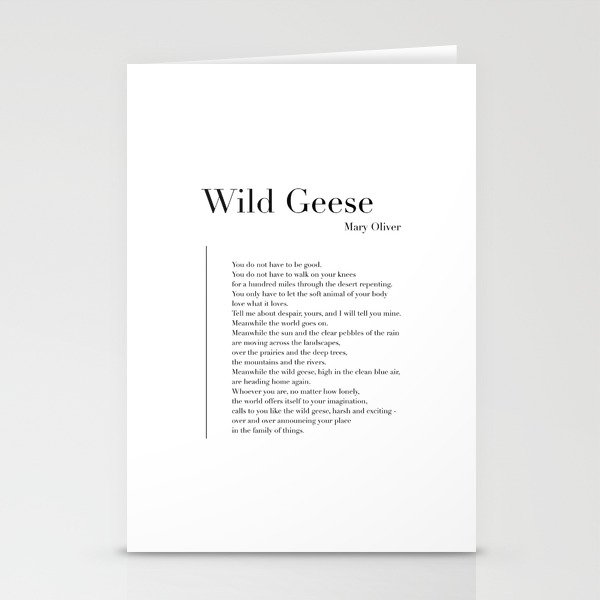 Wild Geese Stationery Cards