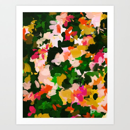 Jardin Art Print