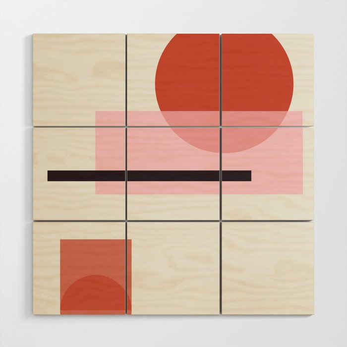 wallpapers Society 6 Wood Wall Art terracotta wood wall art by stephysays