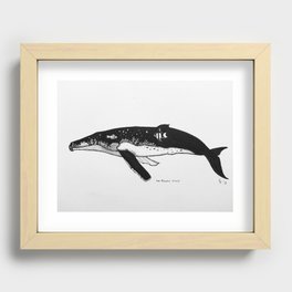 Whale of a Time Recessed Framed Print
