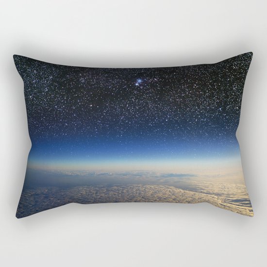 Earth from Space Rectangular Pillow