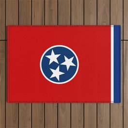Tennessee State flag Outdoor Rug
