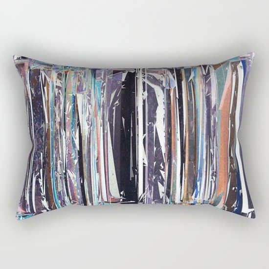 Piano Keys Abstract Rectangular Pillow