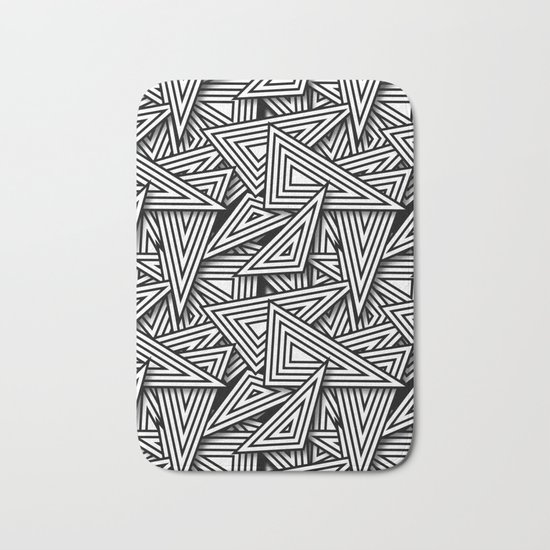 Triangle Funk Bath Mat