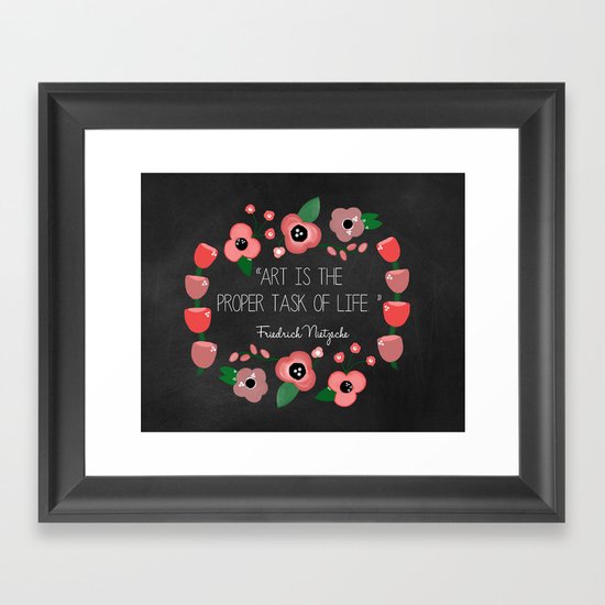 Art is Framed Art Print