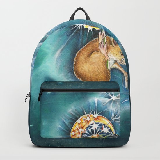 Step 1 Close your eyes - step 2 Make a Wish - step 3 Blow Backpack