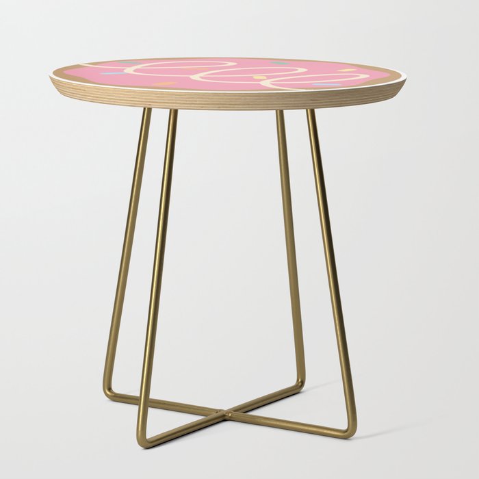 Stylized Donut Side Table