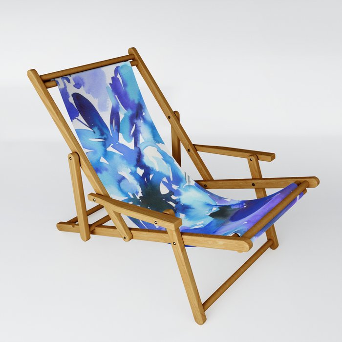 blue stillife: shadow Sling Chair