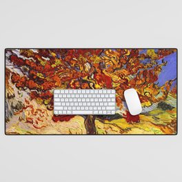 Vincent Van Gogh Mulberry Tree Desk Mat