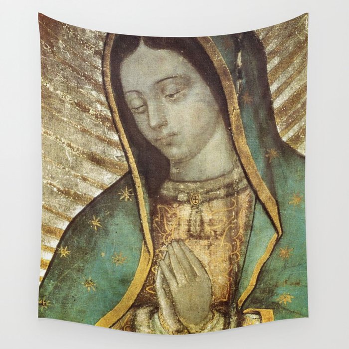 Virgen de sales guadalupe tapestry