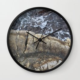 Ocean Rock Wall Clock