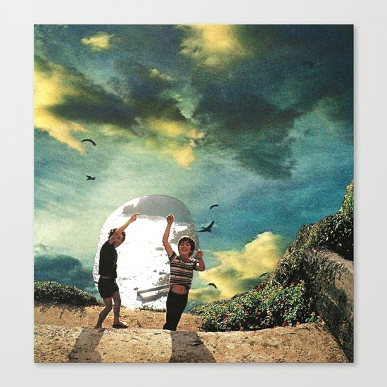 laboratory in the sky... (2) Canvas Print