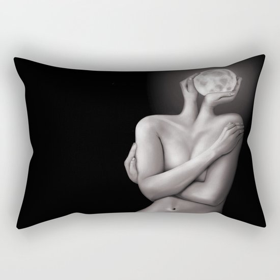 Feeling Moony Rectangular Pillow