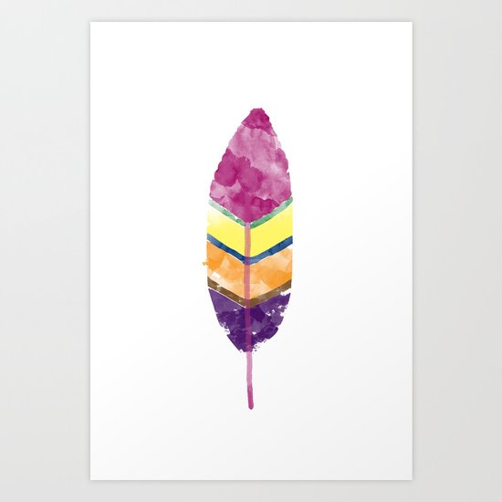 Feather Art Print