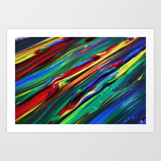 Paint Art Print