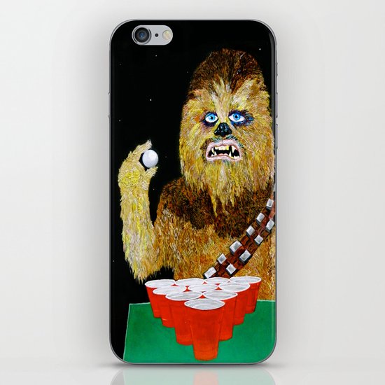 BEER PONG WOOKIE iPhone & iPod Skin
