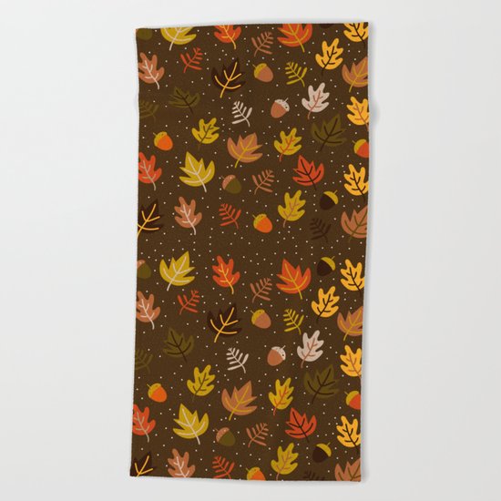 Autumn Colours Beach Towel