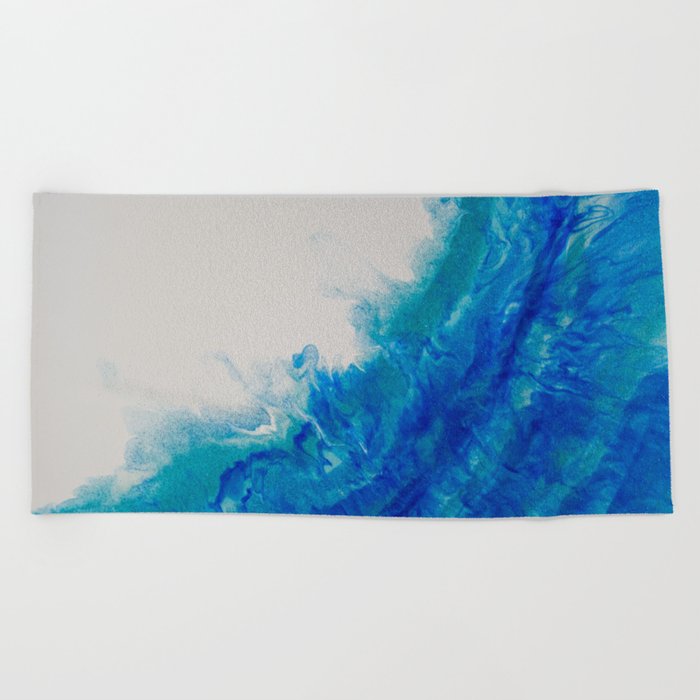 Blue Serenity Beach Towel