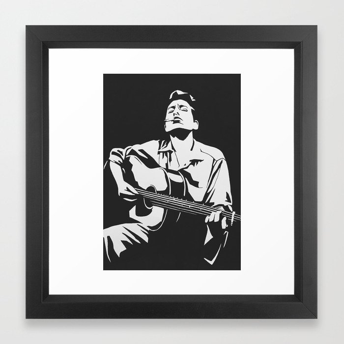 Bob Dylan Framed Art Print By Hannahchrist Society6