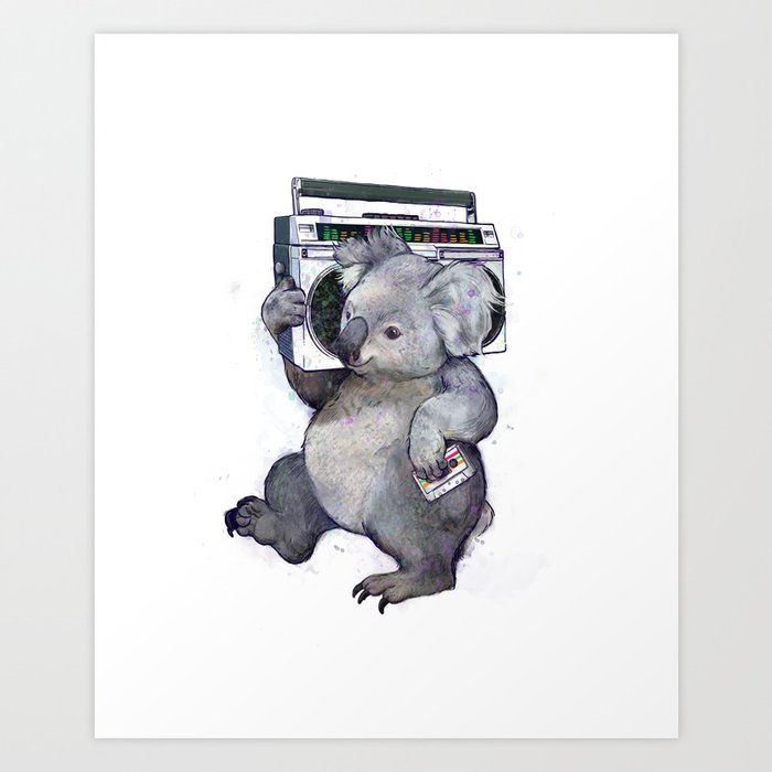 koala  Art Print