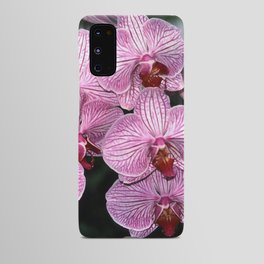 Pink Butterfly Phalaenopsis Orchid Android Case