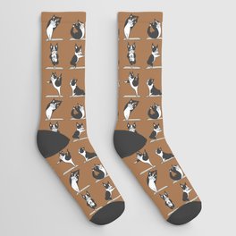 Boston Terriers Yoga Socks