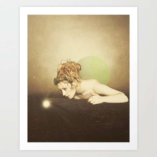 The Light Art Print