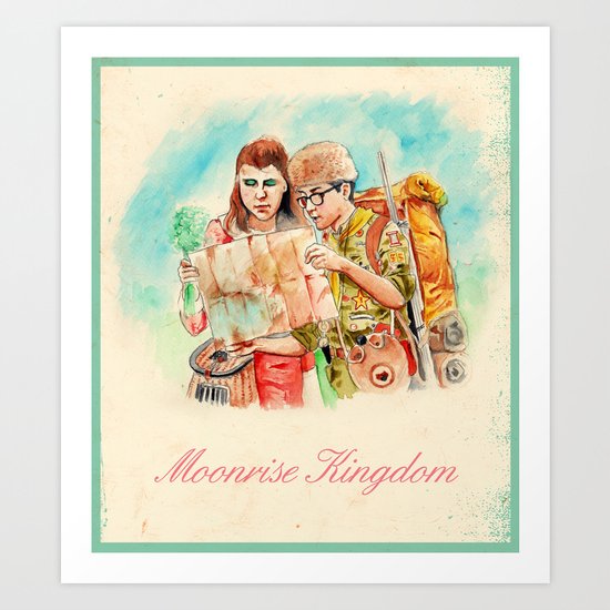 Moonrise Kingdom Art Print