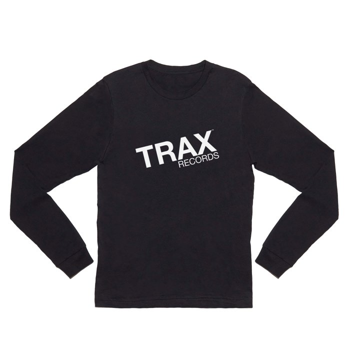 Trax Records Signature Logo Long Sleeve T Shirt