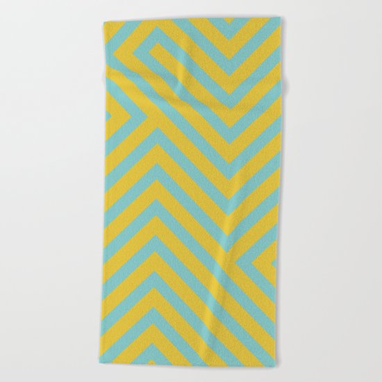 Pastel Labyrinth Beach Towel