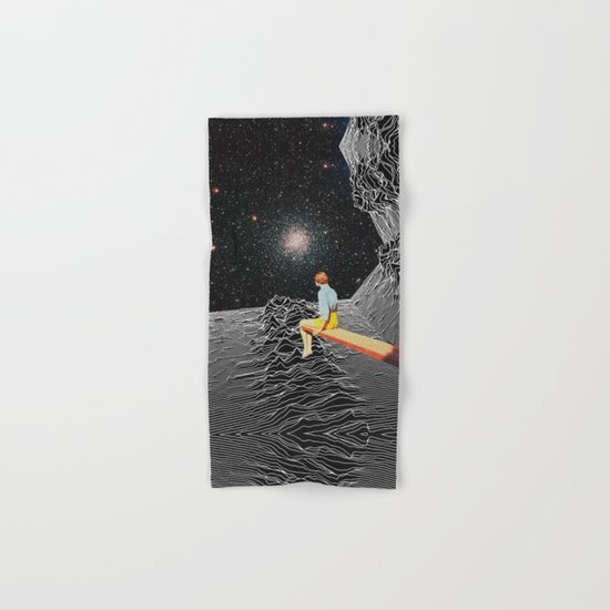 unknown pleasures to Infinity Hand & Bath Towel