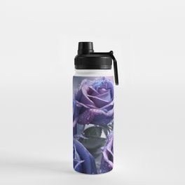 Purple roses Water Bottle